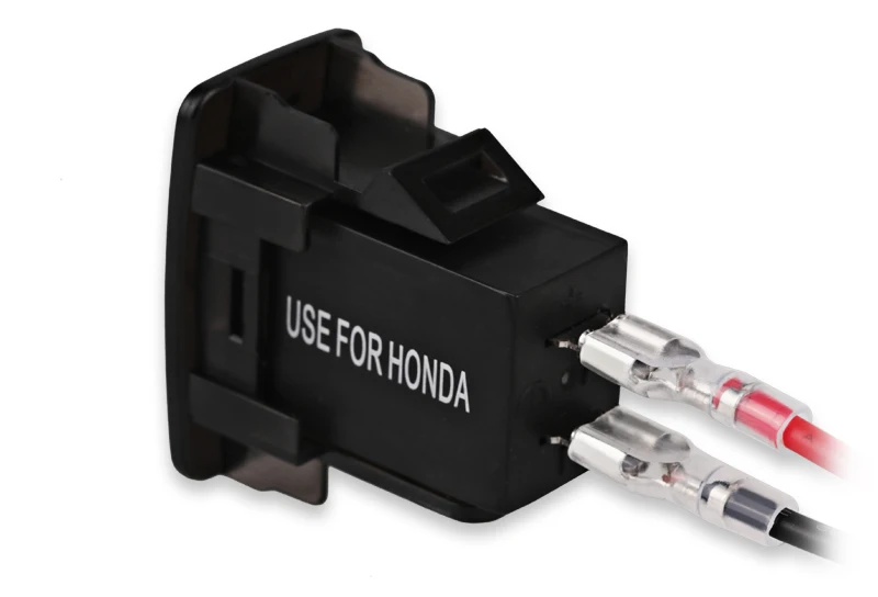 Красный синий зеленый 12 В двойной USB Автомобильное зарядное устройство вольтметр прикуриватель USB зарядное устройство порт телефон светодиодный вольтметр адаптер для Honda