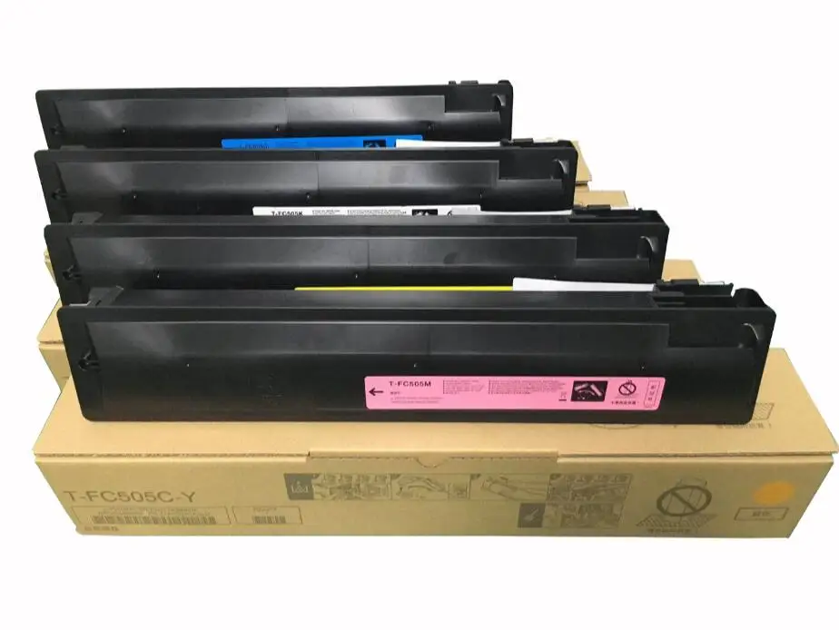 4 шт. новый совместимый картридж с тонером для тонеров toshiba FC505C 2000 2500AC 2505 3505 4505