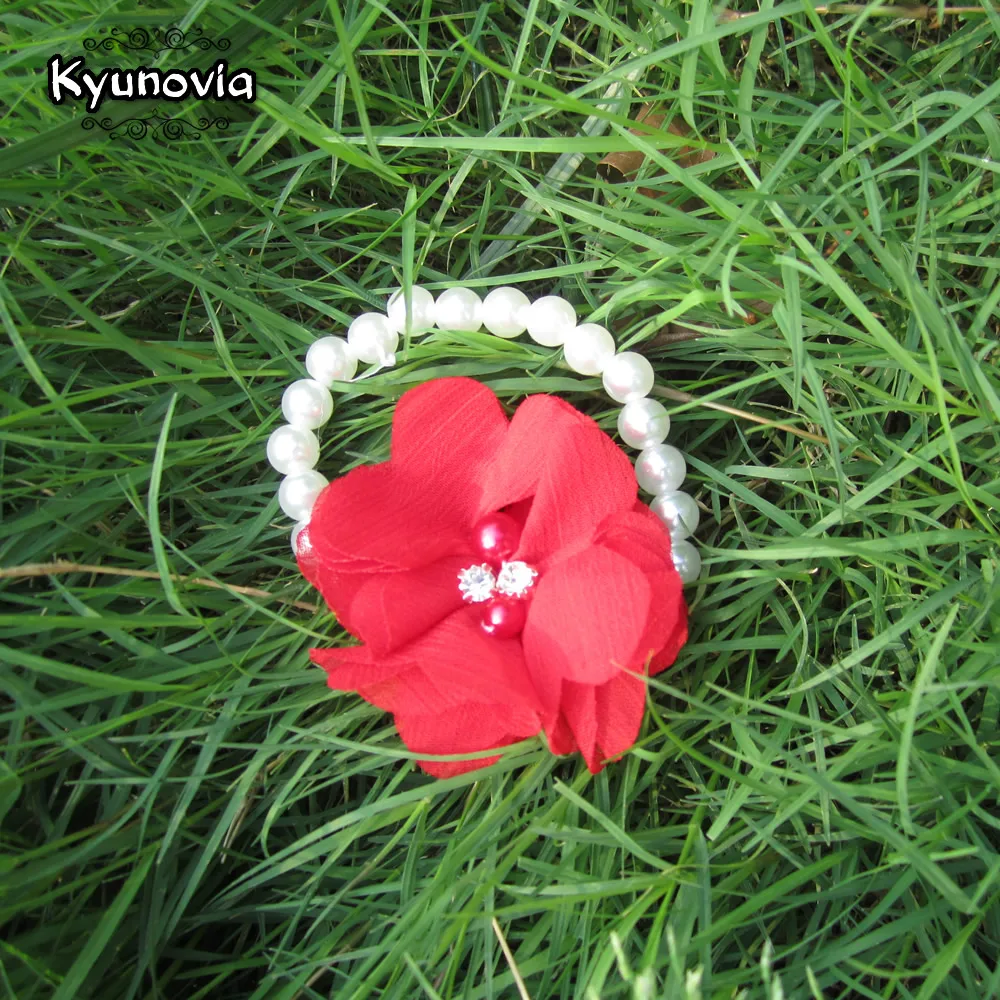 Ручной корсаж для подружки невесты Kyunovia свадебные цветы украшение танцевальной