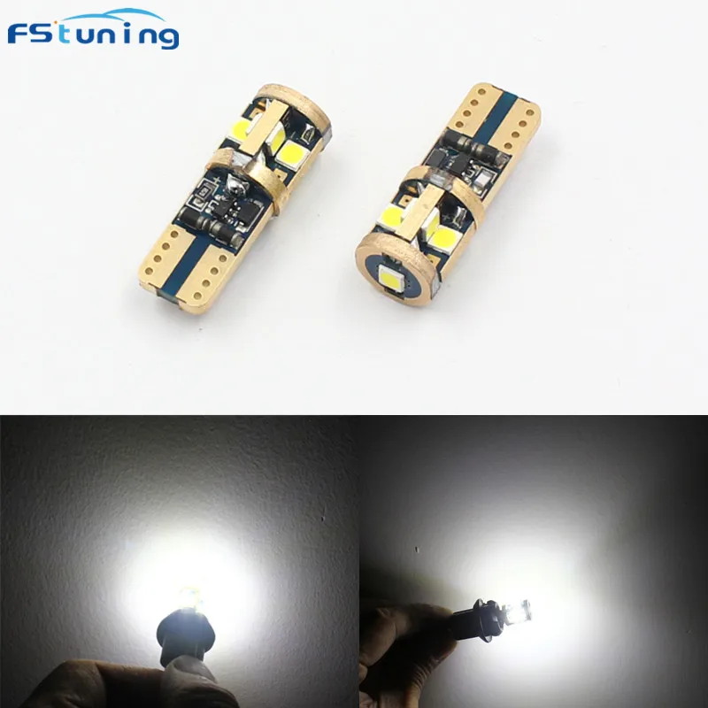 

FSTUNING Canbus T10 W5W 194 9LED 3030 Car Clearance Lights Parking light For VW POLO Golf 7 Passat B6 Jetta Bora T10 LED bulb