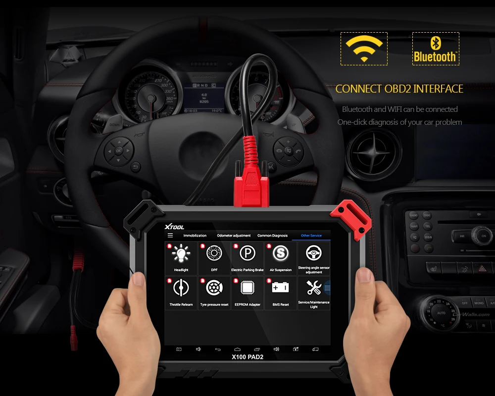 XTOOL X100 PAD2 x100 pad 2 лучше, чем X300 Pro3 DP Авто ключевой программер, автомобильный-детектор с он-лайн