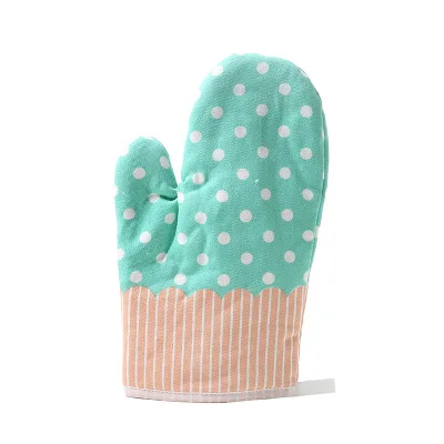 2 шт. милые Кухня Пособия по кулинарии микроволновая печь Перчатки с утолщенной