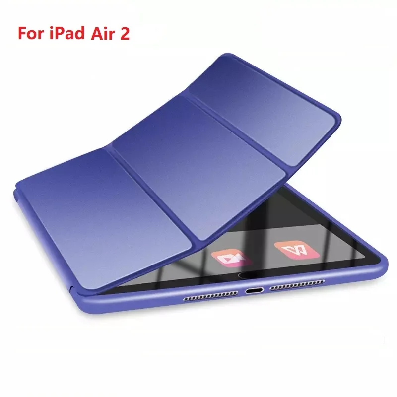 Ультратонкий чехол для планшетов с магнитной передней крышкой из искусственной
