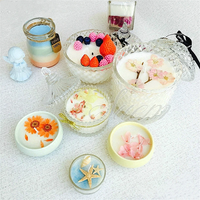 500 г белый воск Оса натуральный ручной работы бездымные свечи DIYwax материал