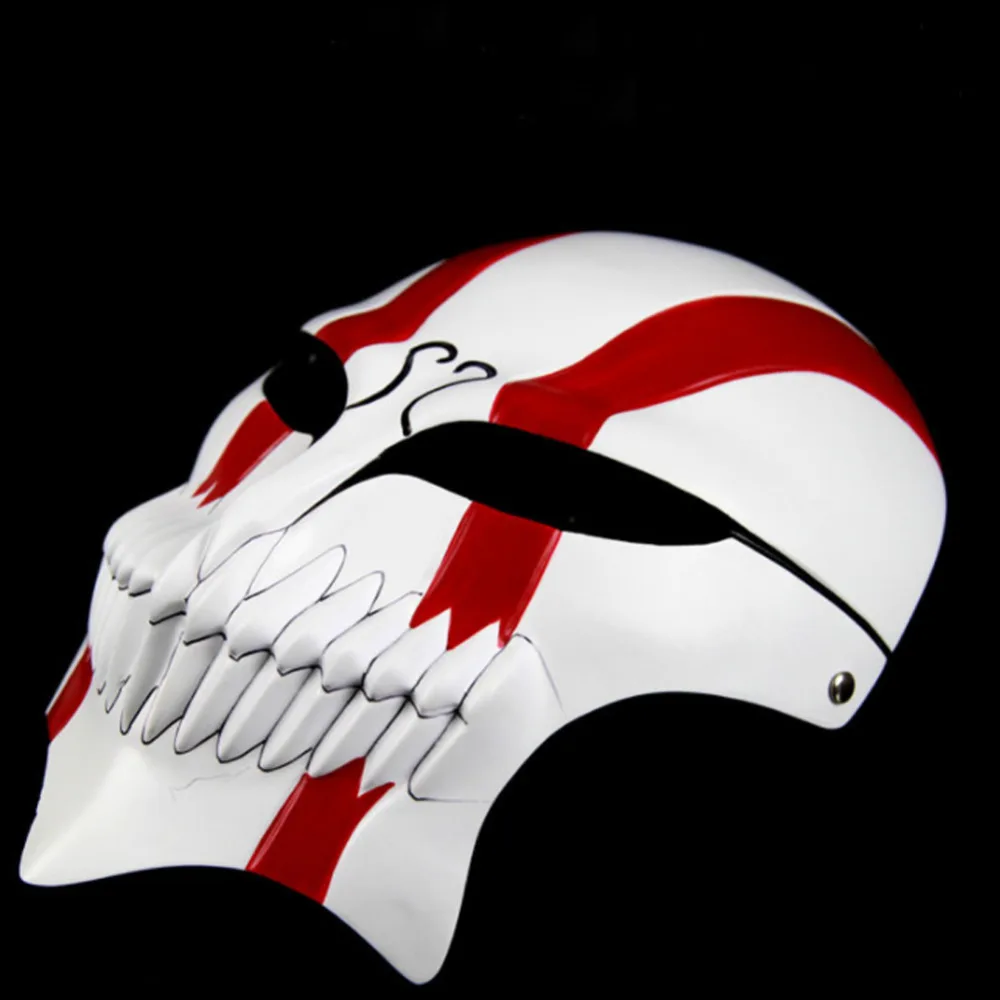 Bleach Mask Kurosaki ichigo Mask Cosplay Helmet Halloween Resin Mask Props Gifts Party High Quality Costume Accessory