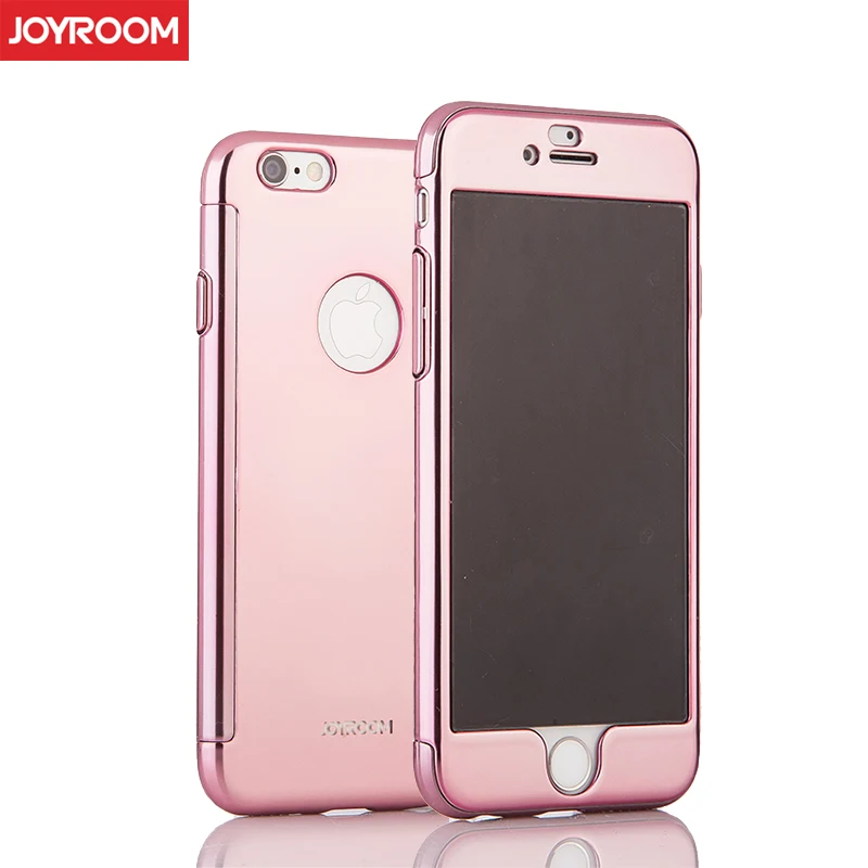 Случае с Протектор Экрана Закаленное Стекло для iPhone 6 s Plus Плюс 5.5 inch Передняя