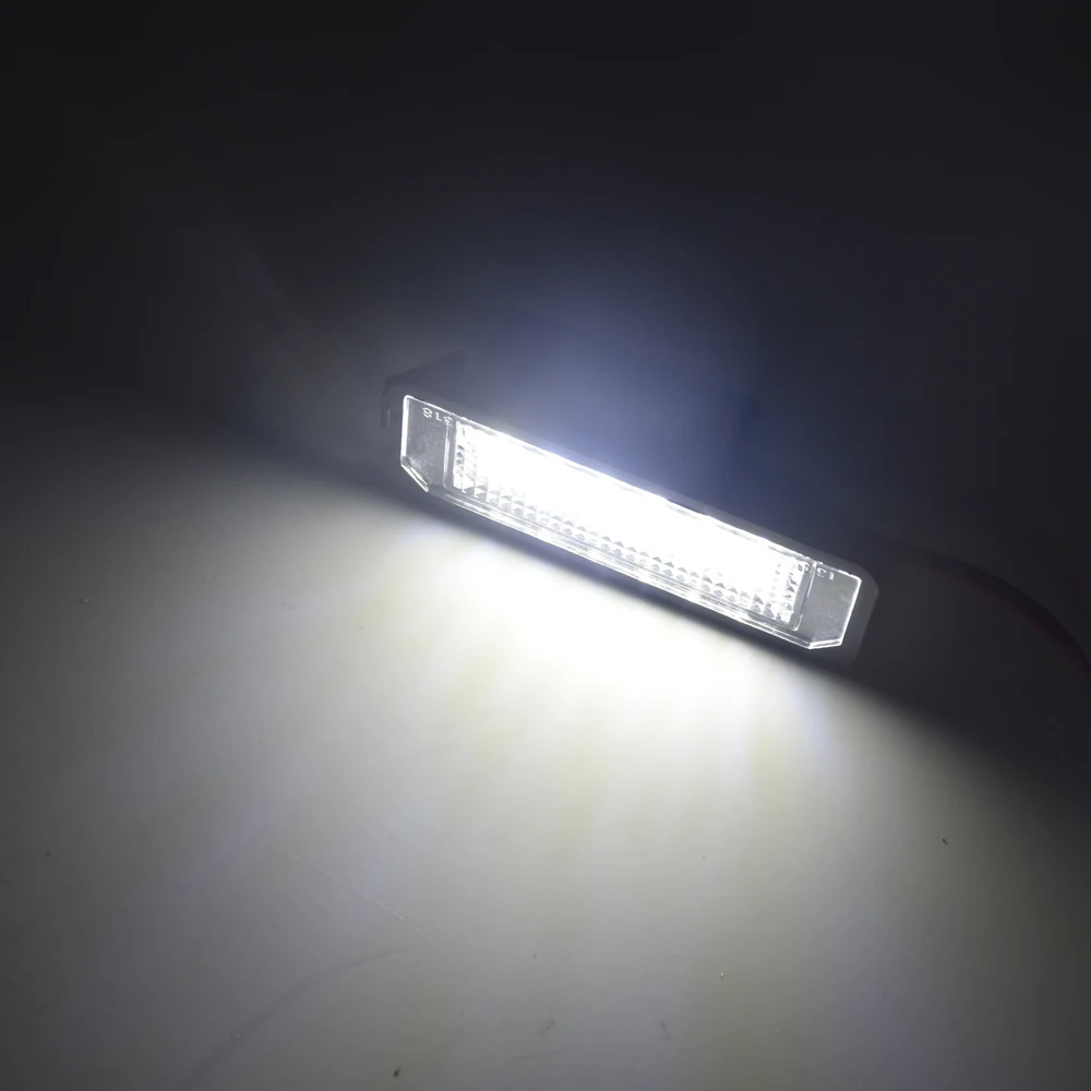 2 шт. 24SMD светодиодные лампы для номерного знака VW Golf 6 VI 5 V GTI MK4 MK5 MK6 Eos Lupo Scirocco Seat Leon