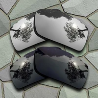 grey blackchrome sunglasses polarized replacement lenses for oakley gascan