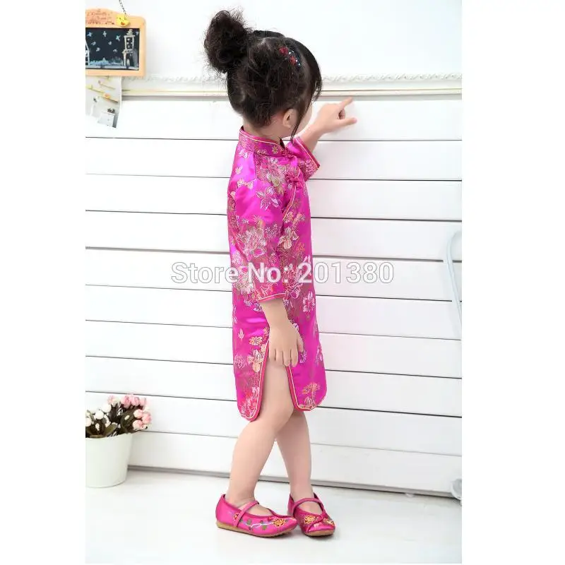 2017 г. Летнее платье для маленьких девочек детская одежда традиционные китайские