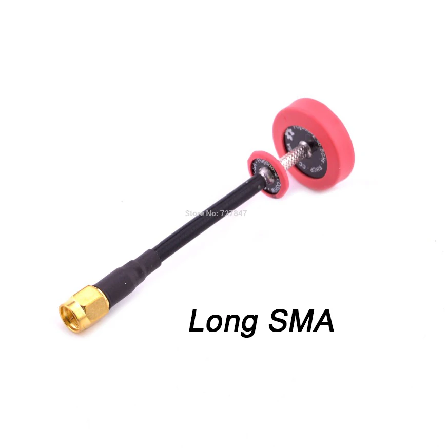 Long SMA Пагода 2/леденец/BlackSheep/Stubby 5,8 ГГц FPV антенна SMA/RP-SMA/MMCX/UFL Разъем для RC FPV гоночный Дрон Квадрокоптер - Цвет: Long SMA