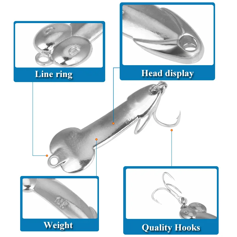 1 шт. DD ложка рыболовная приманка 5 г 10 15 20 Серебро Золото Металл Рыбалка bait spinner ВЧ