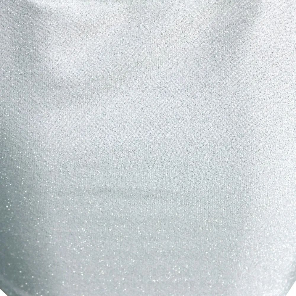 Сексуальный блестящий комплект из двух предметов с серебряной проволокой