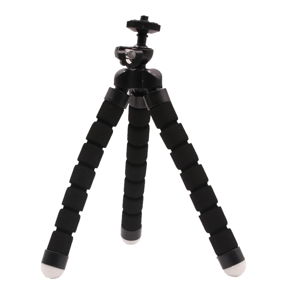Мини-портативный губка Гибкая штативы Осьминог для камеры или GoPro xiaoyi и SJ 3000 4000 +