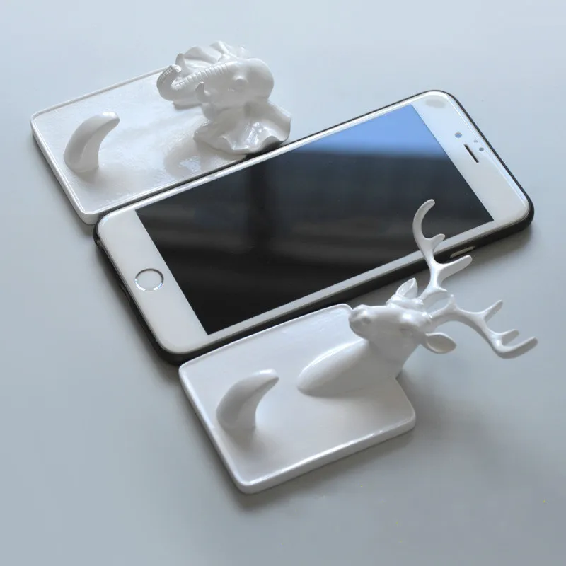 

Creative hook Animal Head Decals 3D Wall decor Home Decor Poster for Kids Rooms Adhesive to Wall Decoration Adesivo De Parede