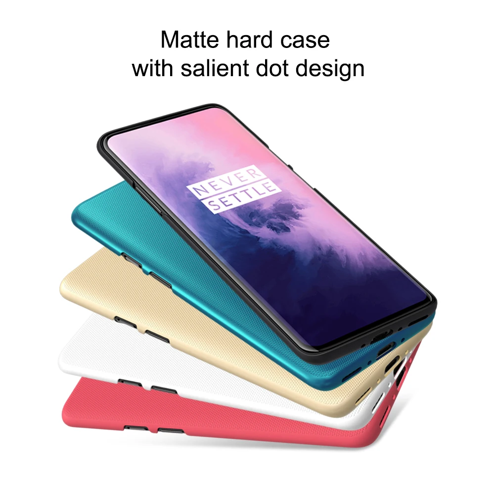 OnePlus 7 Pro чехол Nillkin матовый щит жесткая задняя крышка из ПК чехол для OnePlus 7 One Plus 7T Pro Подарочный держатель для телефона