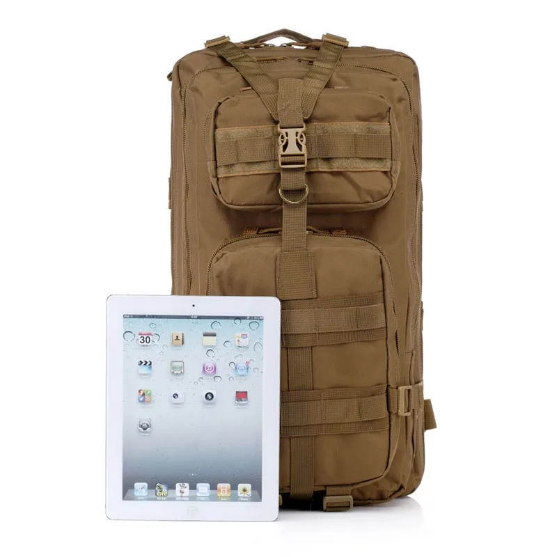 1000D нейлон Cordura 30L Спорт на открытом воздухе 3P тактический военный рюкзак Молл