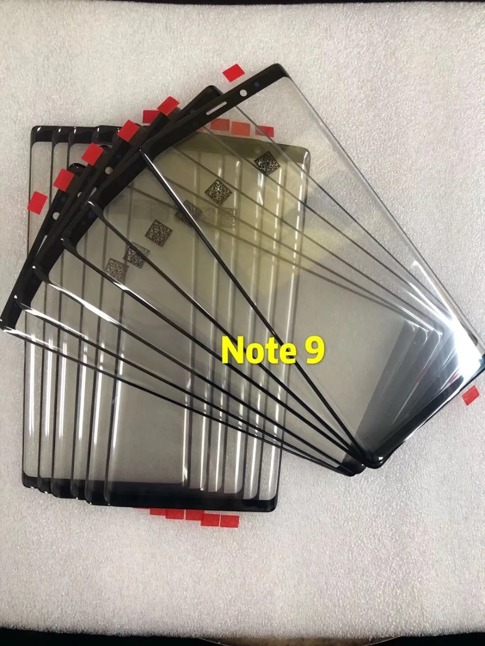 5 шт. Переднее стекло объектива для Samsung Galaxy Note 10 plus S10E S10 S9 S8 Plus note 9 8 ЖК дисплей