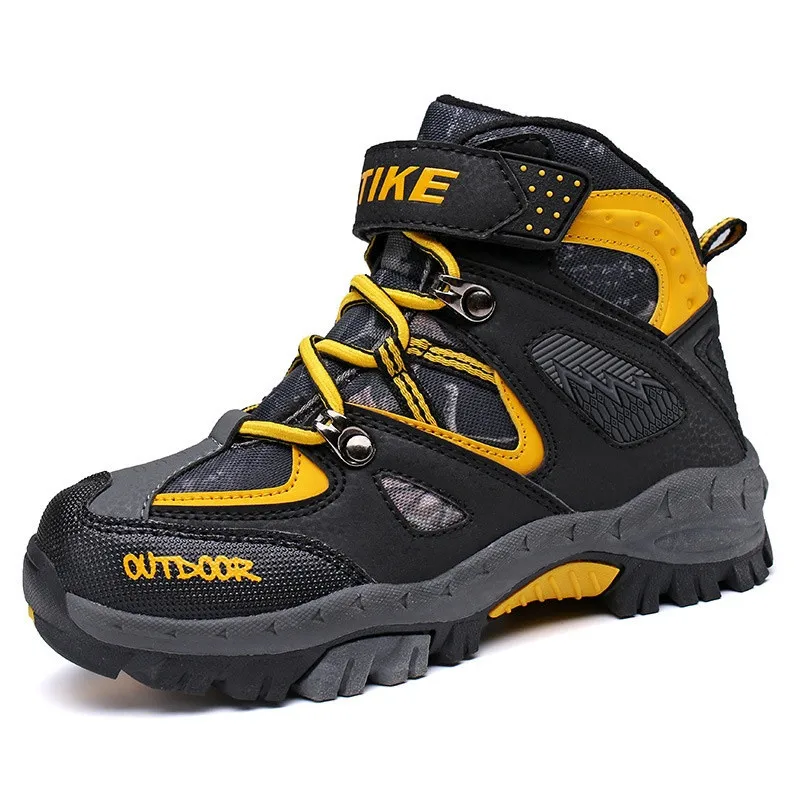 Детские ботинки для скалолазания походная обувь зимние нескользящие спортивные