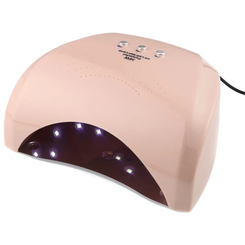 УФ лампа для сушки гель лака ногтей 36 Вт|uv lamp for nail|led uv lamplamp nails |