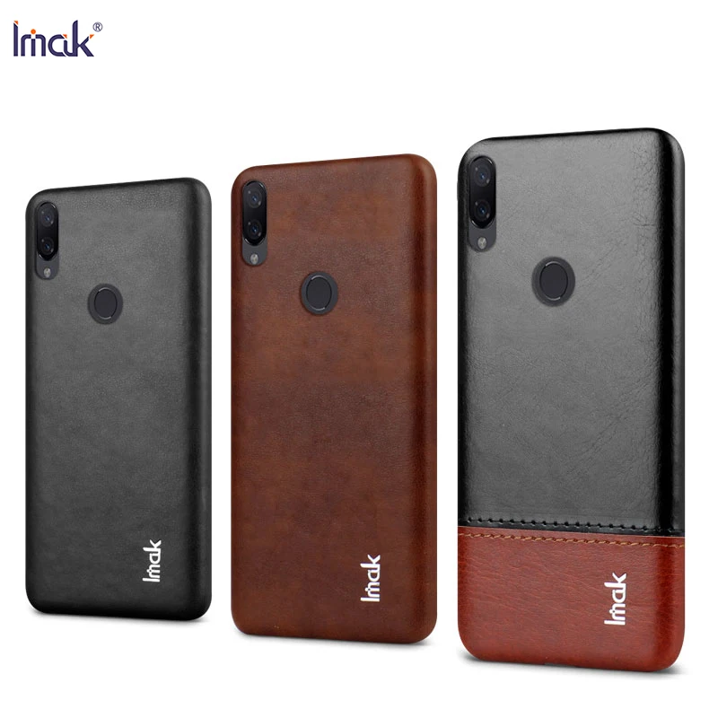 Чехол для Xiaomi Mi Play IMAK Винтажный чехол из искусственной кожи Жесткий подходящие