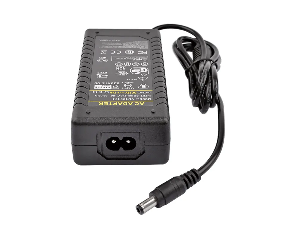 19 в аудио усилитель адаптер питания AC100-240V к DC19V 4.74A DC источник питания DIY для дома усилители мощности EU/US разъем