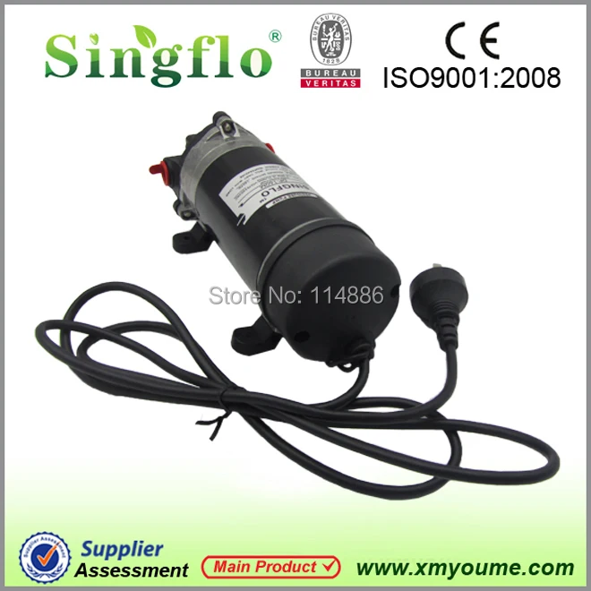 Singflo DP-160M 220 В переменного тока 5.5LPM 160Psi 0.55A высокого давления мойки туфли на