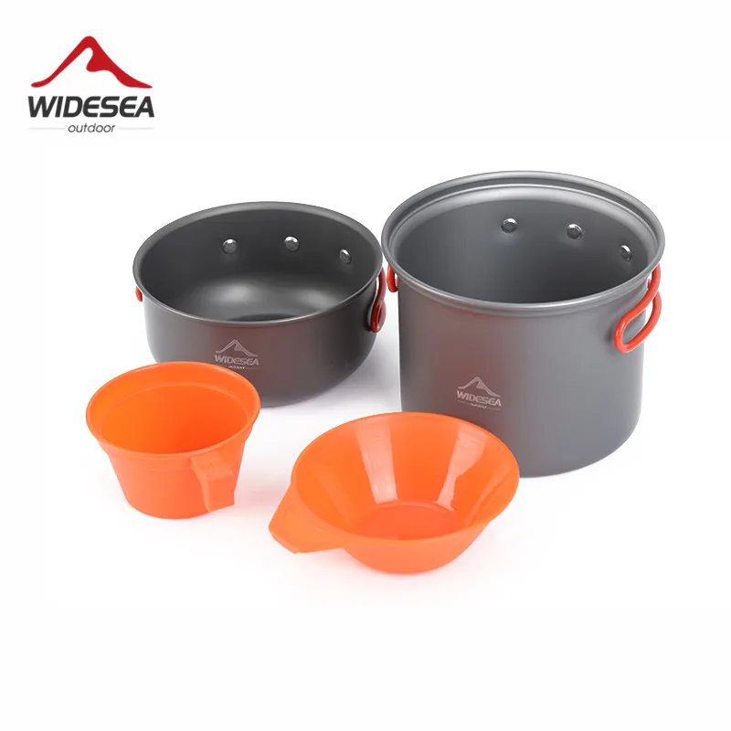 WSC103 Widesea походная посуда, чашка, миска, набор для приготовления пищи на открытом воздухе, походная посуда, походная посуда, набор пинцин, походная посуда для приготовления пищи - Цвет: WSC103