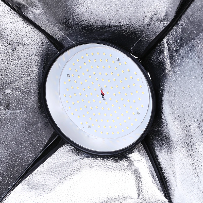 Набор для студийной фотосъемки с держателем светодиодной лампы + софтбокс 50*70 см