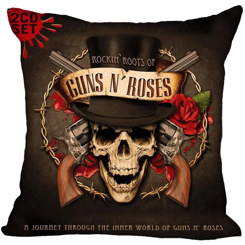Чехол для подушки Guns N Roses домашний декоративный чехол на невидимый молнии s 40x40 45x45