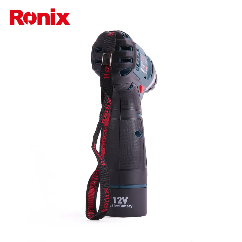 Ronix электроинструмент Высокое качество 12В беспроводной драйвер дрель