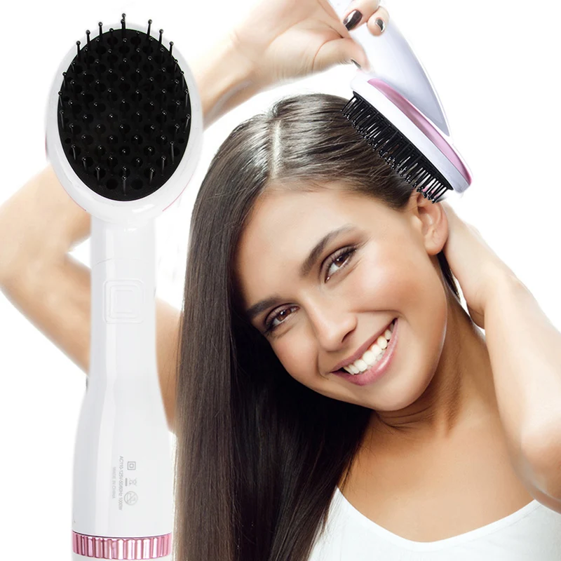 Новинка ЖК-дисплей цифровая нагревательная щетка для волос подарок Керамический