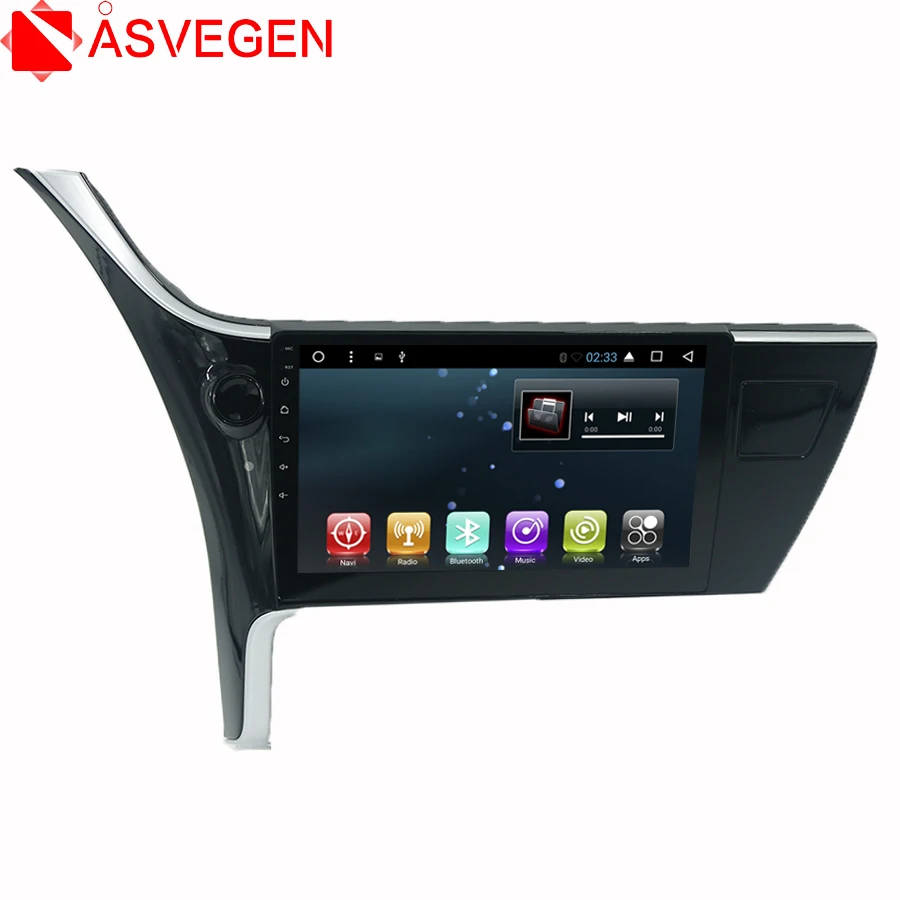 10 1 'ƈ Din Android 7 четырехъядерный автомобильный радио мультимедиа DVD плеер GPS