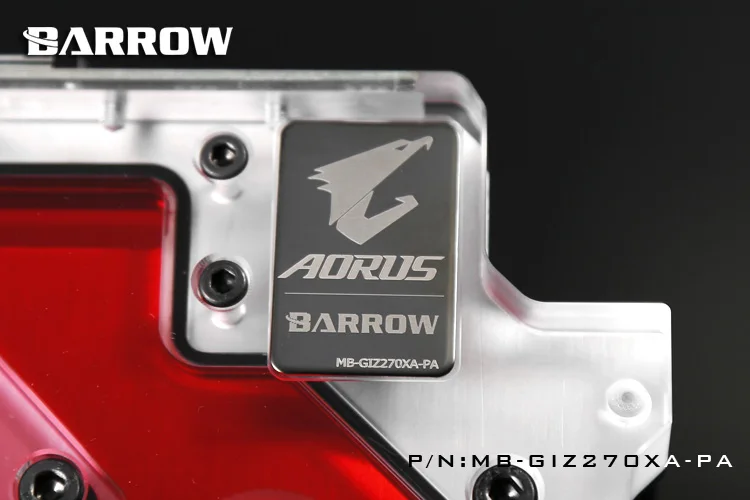 Моноблок Barrow для GIGABYTE AORUS Z270X игровой блок 12 В 4pin RGB встроенный в с возможностью