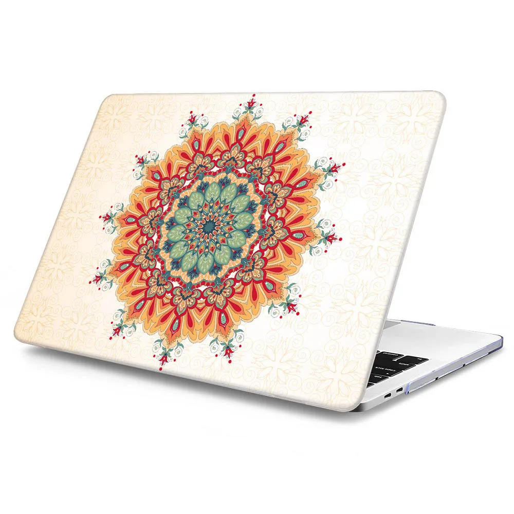 Чехол для ноутбука с цветочным принтом Мандала датура для MacBook Air 13 A1932/air 13 A1466 Pro 13,3 15 Touch Bar A2159 A1932