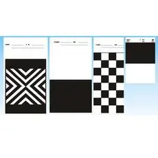 

Covering power test paper checkerboard paper ratio test paper covering cardboard checkerboard test