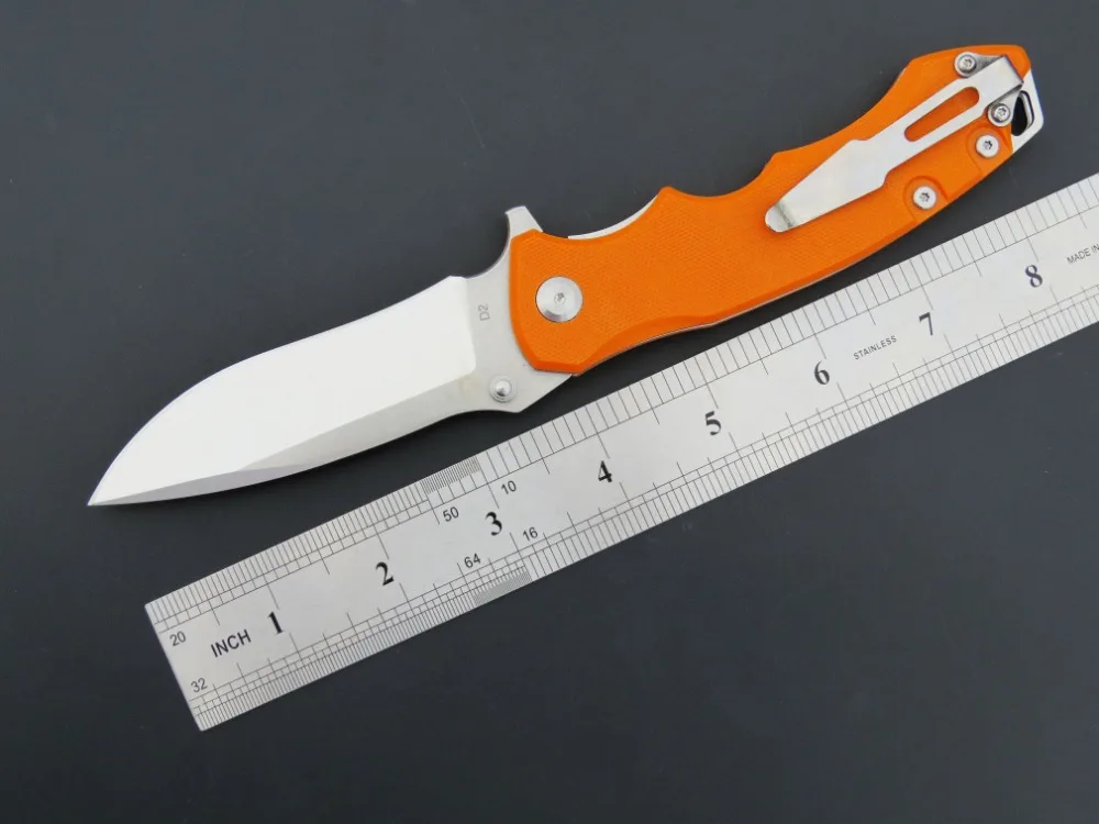 Eafengrow EF12 58-60HRC D2 лезвие G10 ручка складной нож инструмент для выживания кемпинга охотничий карманный нож тактический edc Открытый инструмент
