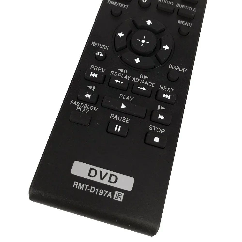 Новый пульт дистанционного управления для SONY DVD CD RMT-D197A DVP-SR110 DVP-SR120 SR210P SR310P DVP-SR115