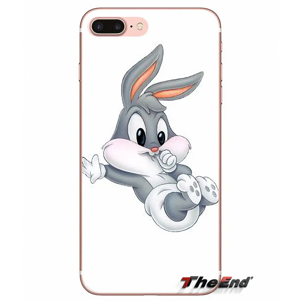 Милый Looney Tunes Bugs Bunny для Huawei G7 G8 P7 P8 P9 Lite Honor 4C 5X 5C 6X Mate 7 8 9 Y3 Y5 Y6 II 2 Pro 2017 чехол телефона