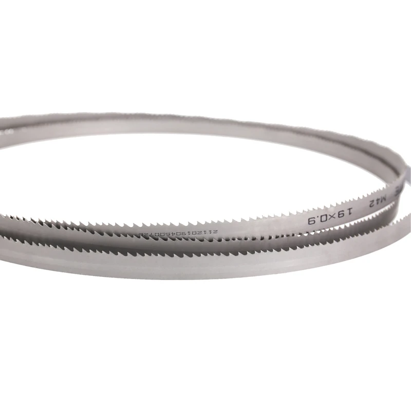 Ленточные пильные диски 2360*19*0,9*10/14tpi Bi-metal ленточные пилы M42 для резки металла могут быть изготовлены на заказ по запросу клиента