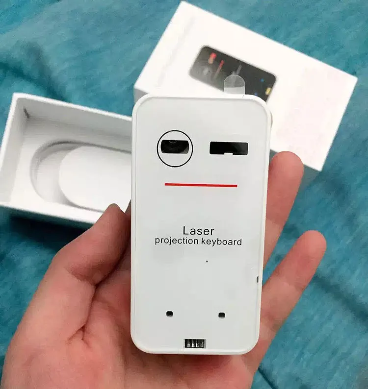 Лазерная проекция bluetooth-очки виртуальный клавиатура и мышь для IPhone, Ipad, смартфонов и планшетов