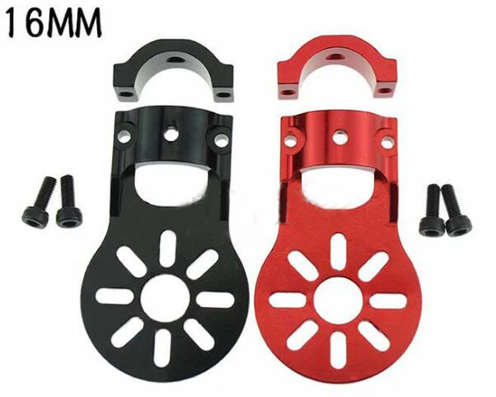 Aluminum alloy motor mount holder seat base for RC mode dronel aircraft 18mm 16mm 12mm carbon tube arm quadcopter multicopter | Игрушки и