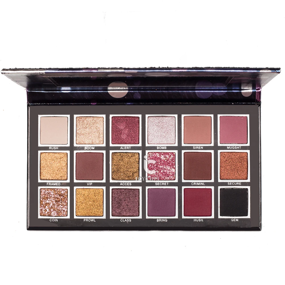 ICYCHEER 18 цветов макияж алмазные тени для век Shimmer Matte New Nude Nake тени для век Палитра Тени для век Palletes - Цвет: 02