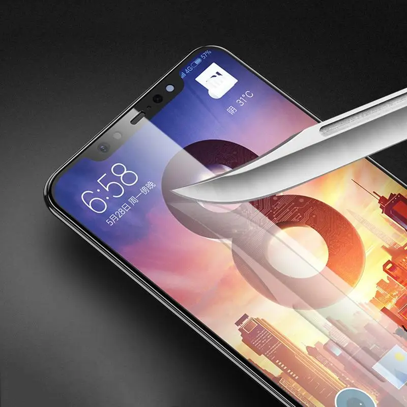 9D Full Cover Tempered Glass for Xiaomi Mi 8 SE EE Lite Pro 5X 5S Screen Protector on Xiomi 6 6X A1 A2 F1 Protective | Мобильные