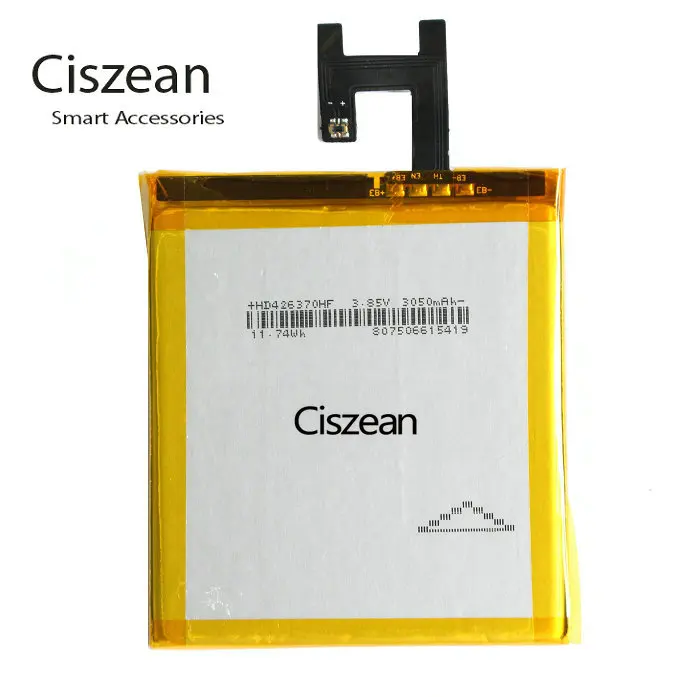 Сменный аккумулятор для Sony Xperia C Z L36H /i LT36/H/I S39H C6603 C6602 C6600 C660X C2305 5 шт./лот 2330 мАч