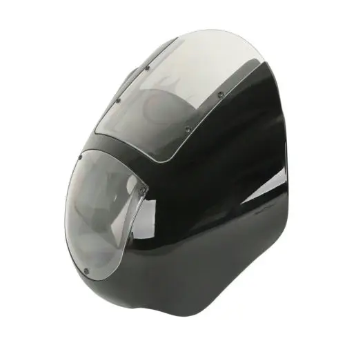 Мотоцикл четверть обтекатель комплект лобовое стекло для Harley Sportster XL 883 1200 1988- Dyna Fat Bob Super Glide 1995-2005