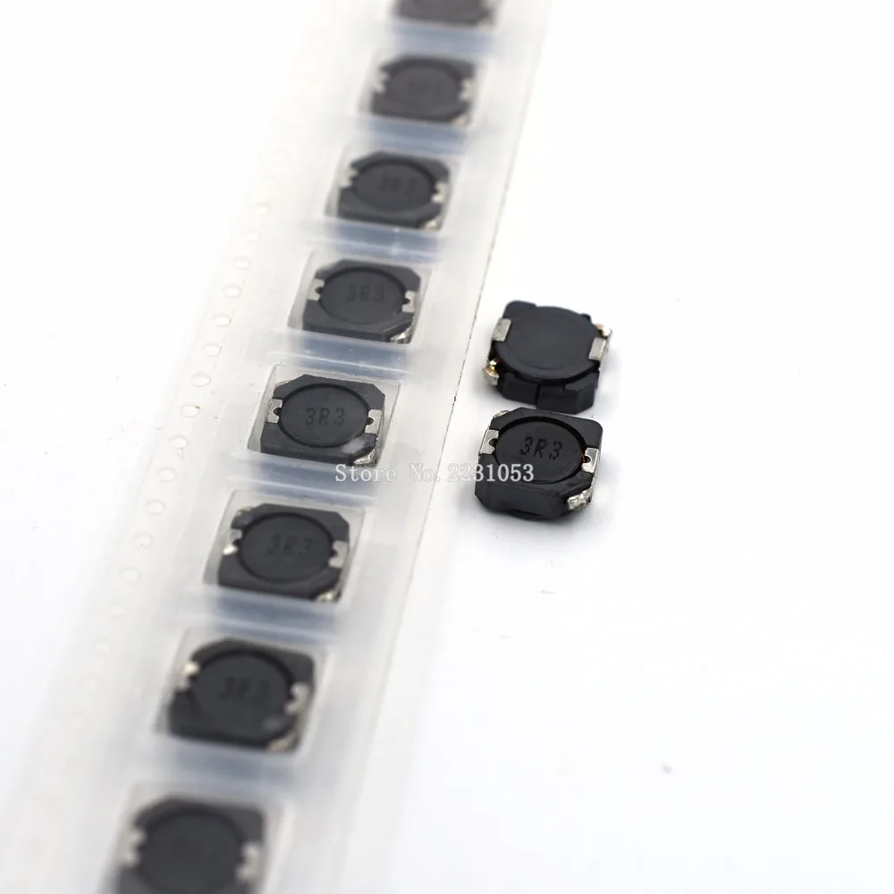 10 шт./лот 10*10*4 мм силовой индуктор SMD 3 UH 3R3 CDRH104R индуктивность проволочный Чип