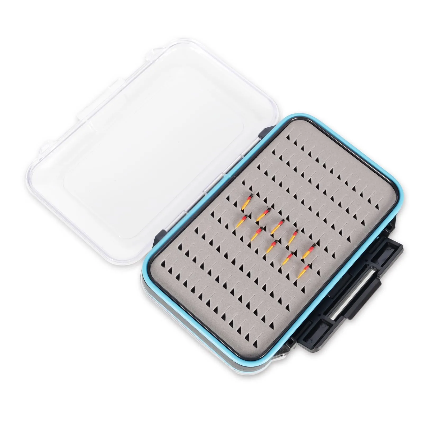SF Fly Fishing Box двусторонний водонепроницаемый пенопласт 6 &quotx 3 75&quot x 1 5 | Спорт и