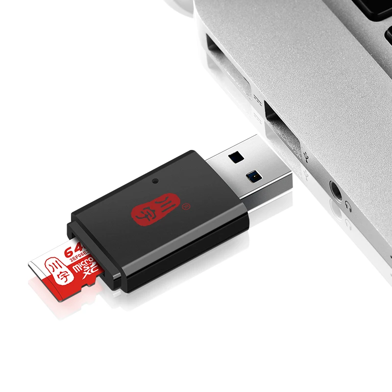 Портативный TF Micro sd кардридер Kawau USB3.0 с одним слотом для карт поддерживает до 512 ГБ