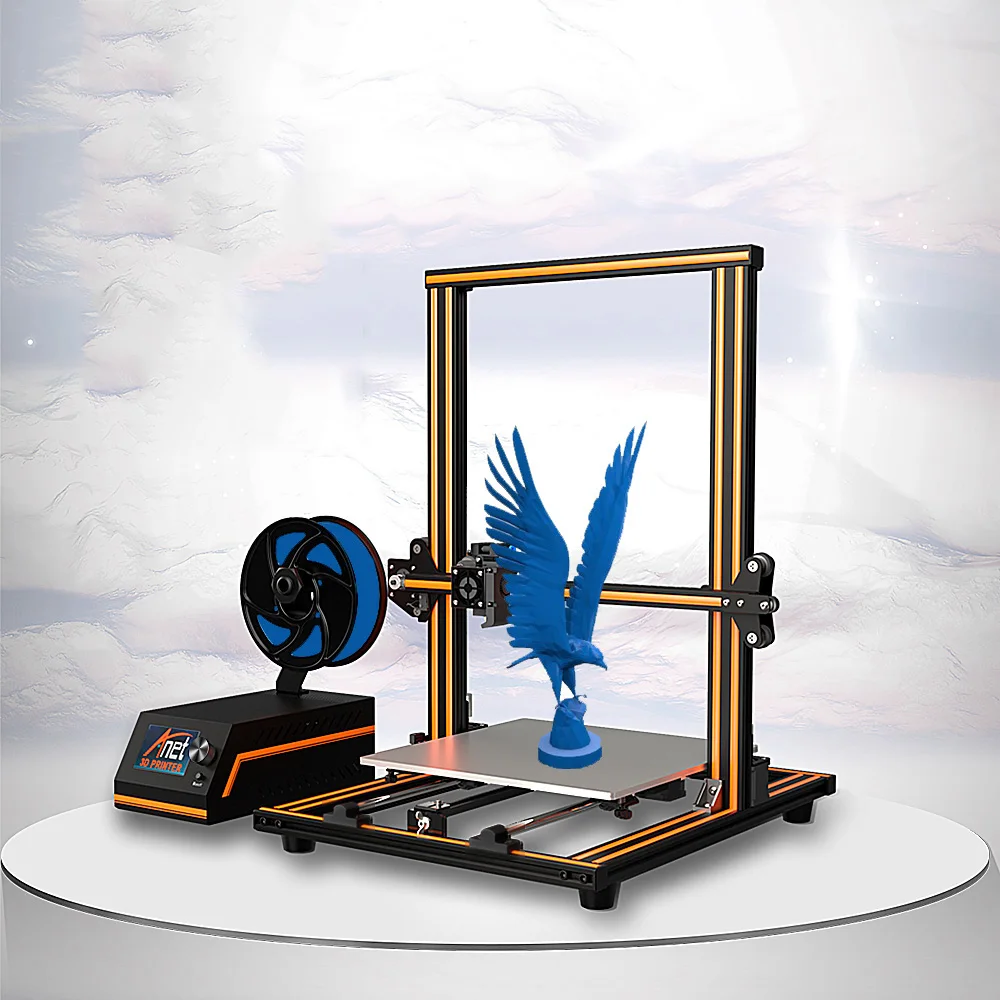 Anet E16 E12 E10 большой 3D принтер высокой точности двойной y оси направляющие стержни