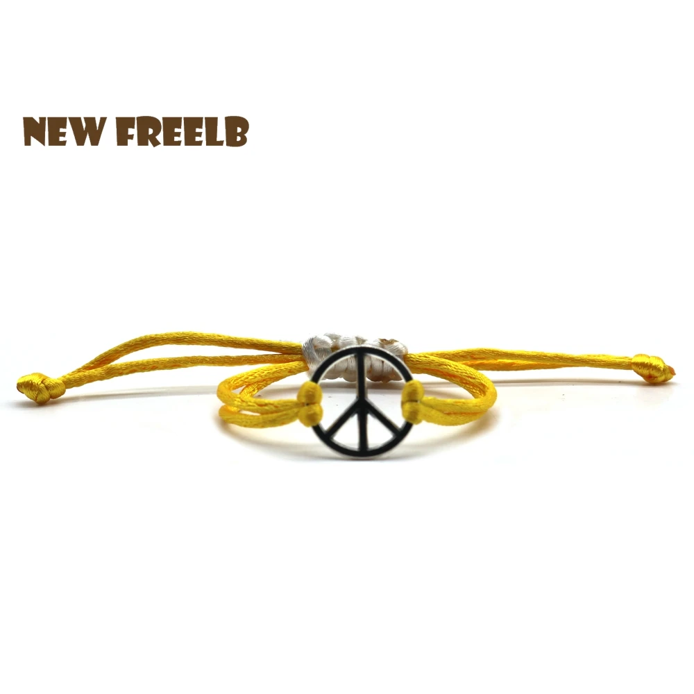 5 Colors Peace Bracelet Green Yellow Blue Purple Red Nylon Handmade Custom Cute String Jewelry Great Gift for Women and Men fans | Украшения